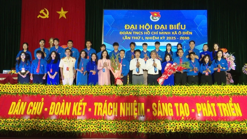 Góp sức trẻ cho mục tiêu vươn mình của xã Ô Diên