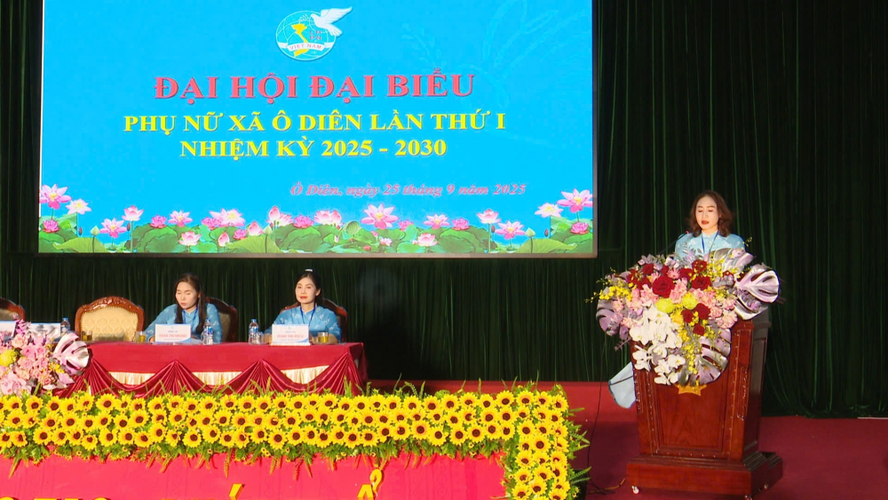 Phụ nữ Ô Diên tận tâm, sáng tạo, bứt phá trong kỷ nguyên mới