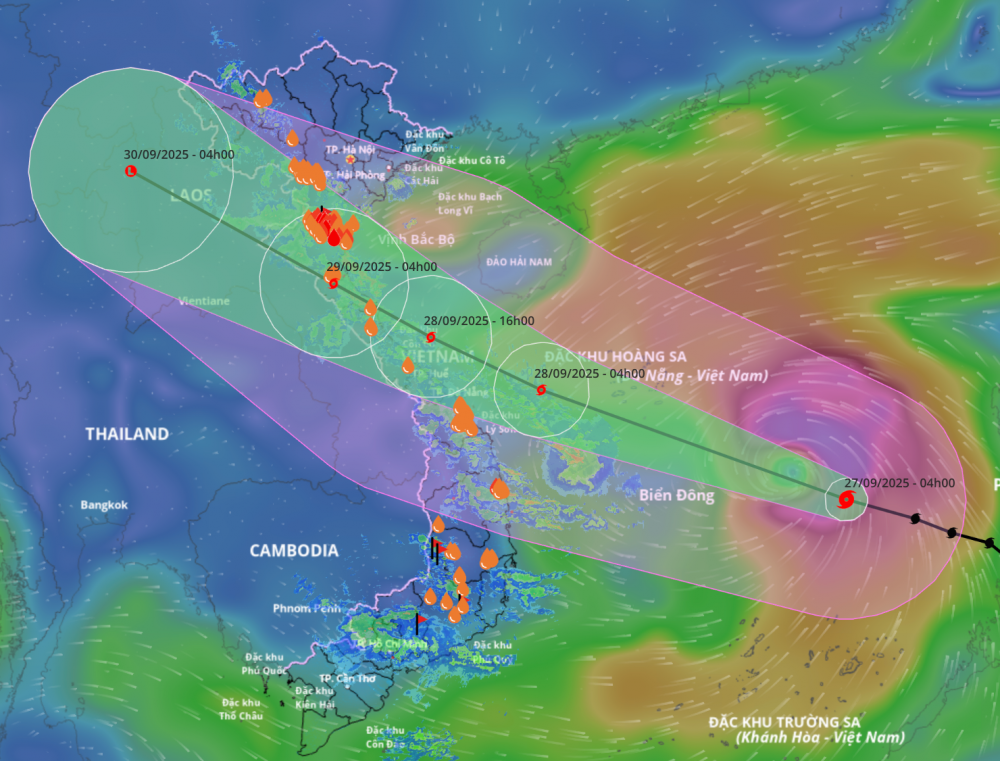Bão số 10 nguy hiểm, Thanh Hóa cấm biển từ 6h hôm nay