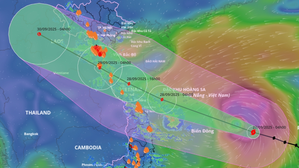 Bão số 10 nguy hiểm, Thanh Hóa cấm biển từ 6h hôm nay