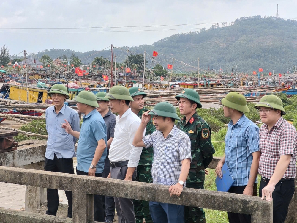 Lãnh đạo tỉnh Thanh Hóa đánh giá cao công tác ứng phó bão số 10 tại xã Hoa Lộc Lãnh đạo tỉnh Thanh Hóa đánh giá cao công tác ứng phó bão số 10 tại xã Hoa Lộc