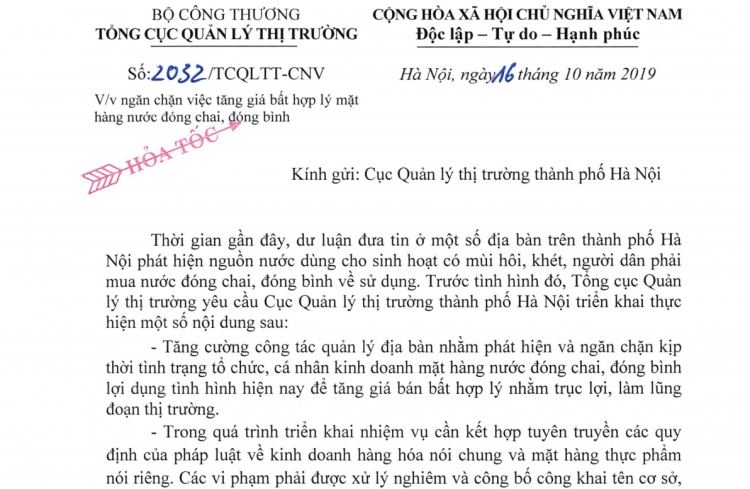 hoa toc ngan chan loi dung tang gia nuoc dong chai dong binh