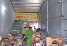 Cửa hàng “Kho 88” ở Bắc Giang bán hàng nhập lậu, giả mạo nhãn hiệu