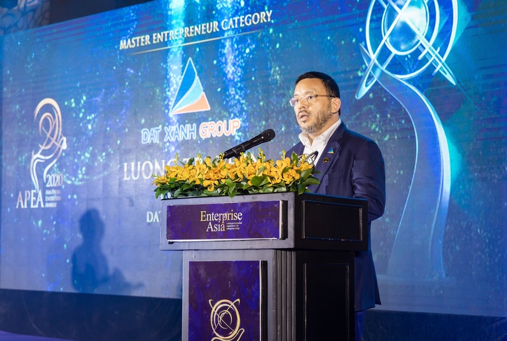Chủ tịch Tập đoàn Đất Xanh được vinh danh “Doanh nhân xuất sắc châu Á”