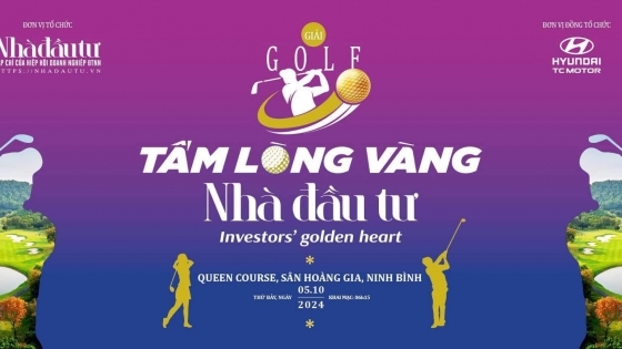 Sắp diễn ra Giải golf từ thiện "Tấm lòng vàng Nhà đầu tư"