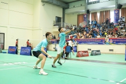 khoi tranh giai cau long tre tranh cup bao tuoi tre thu do lan thu xi nam 2024