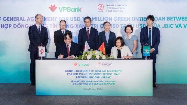 VPBank ký kết gói vay 150 triệu USD tài trợ dự án năng lượng sạch