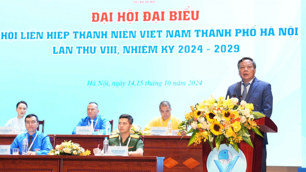 LIVE: Đại hội đại biểu Hội LHTN Việt Nam TP Hà Nội lần thứ VIII