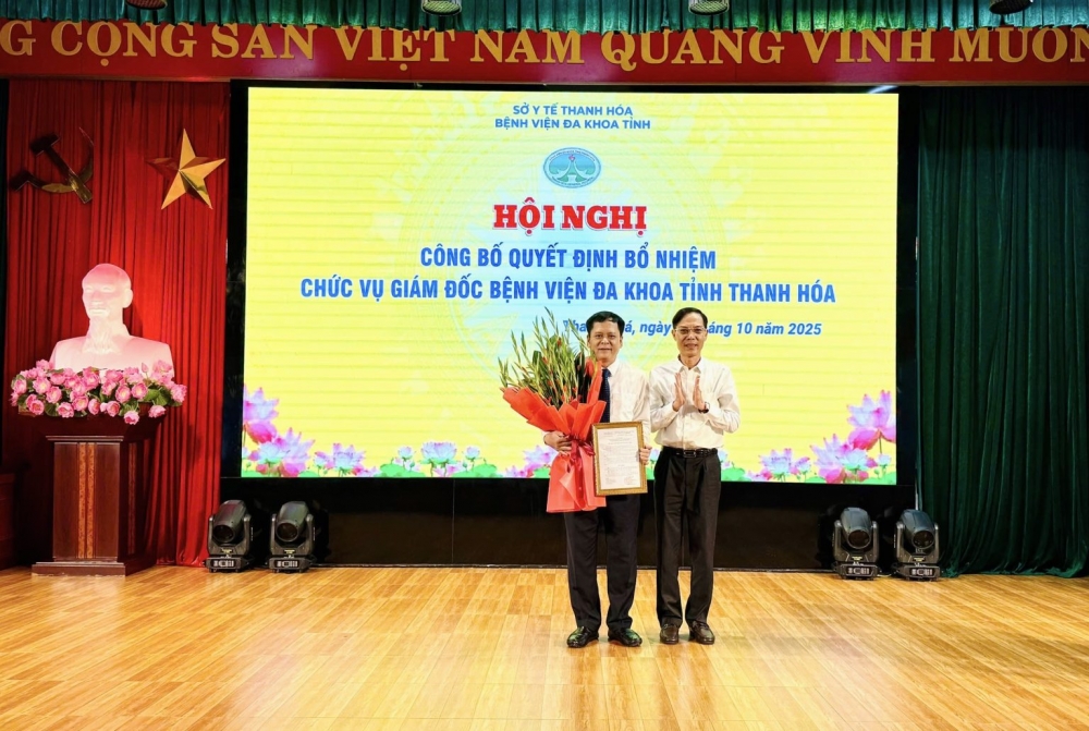 Bệnh viện Đa khoa tỉnh Thanh Hóa có tân Giám đốc