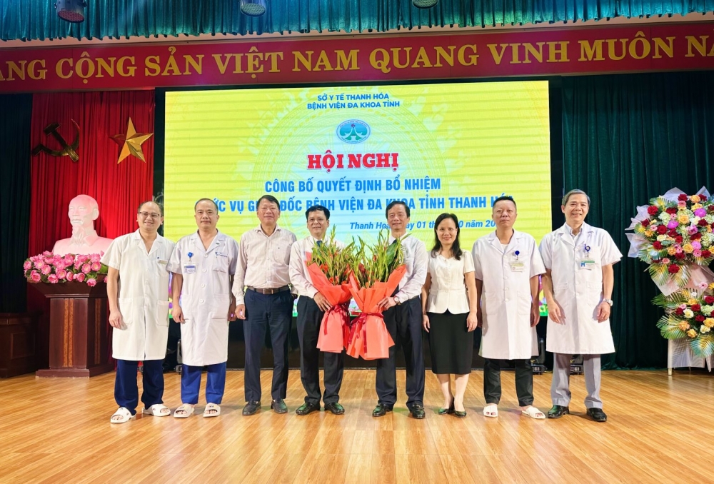 Bệnh viện Đa khoa tỉnh Thanh Hóa có tân Giám đốc