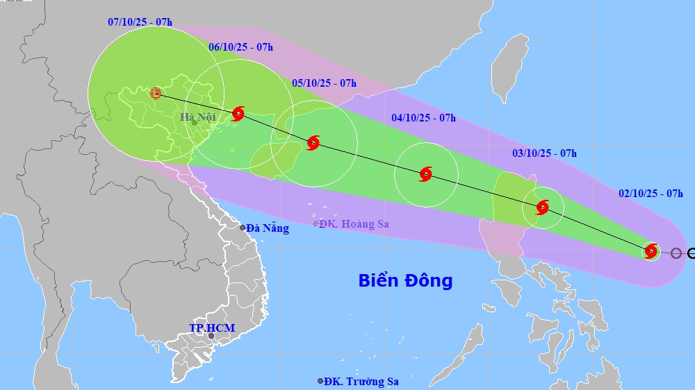Bão Matmo đã hình thành, dự báo mạnh cấp 12 giật cấp 15, sắp vào biển Đông