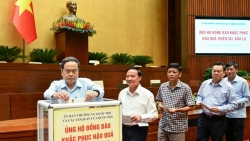 cac co quan quoc hoi quyen gop ho tro dong bao bi thiet hai do mua lu