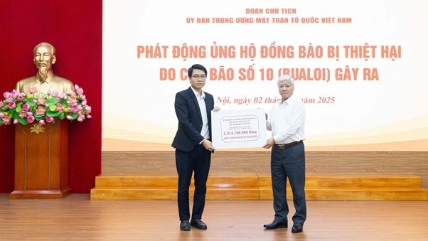 Hơn 670 tỷ đồng ủng hộ đồng bào bị thiệt hại do bão số 10 ngay sau lễ phát động