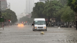 ha noi se tiep tuc mua trong 3 gio toi co the gay ngap ung dien rong