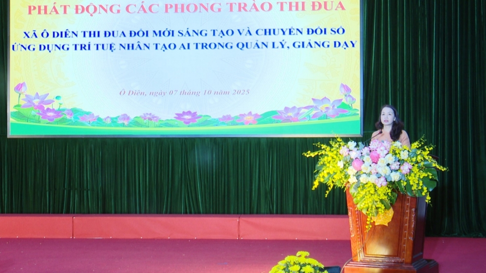 Học tập suốt đời để xây dựng Ô Diên trở thành 