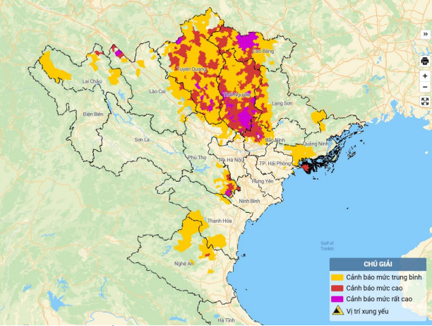 Nguy cơ lũ quét, sạt lở đất do mưa lớn tại Bắc Bộ, Thanh Hóa - Nghệ An
