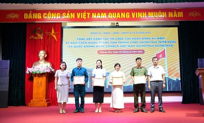 Đóng góp quan trọng của xã Dương Hòa vào đại lễ của đất nước Đóng góp quan trọng của xã Dương Hòa vào đại lễ của đất nước