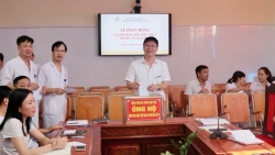 benh vien da khoa hau loc phat dong quyen gop ung ho dong bao vung bao lu