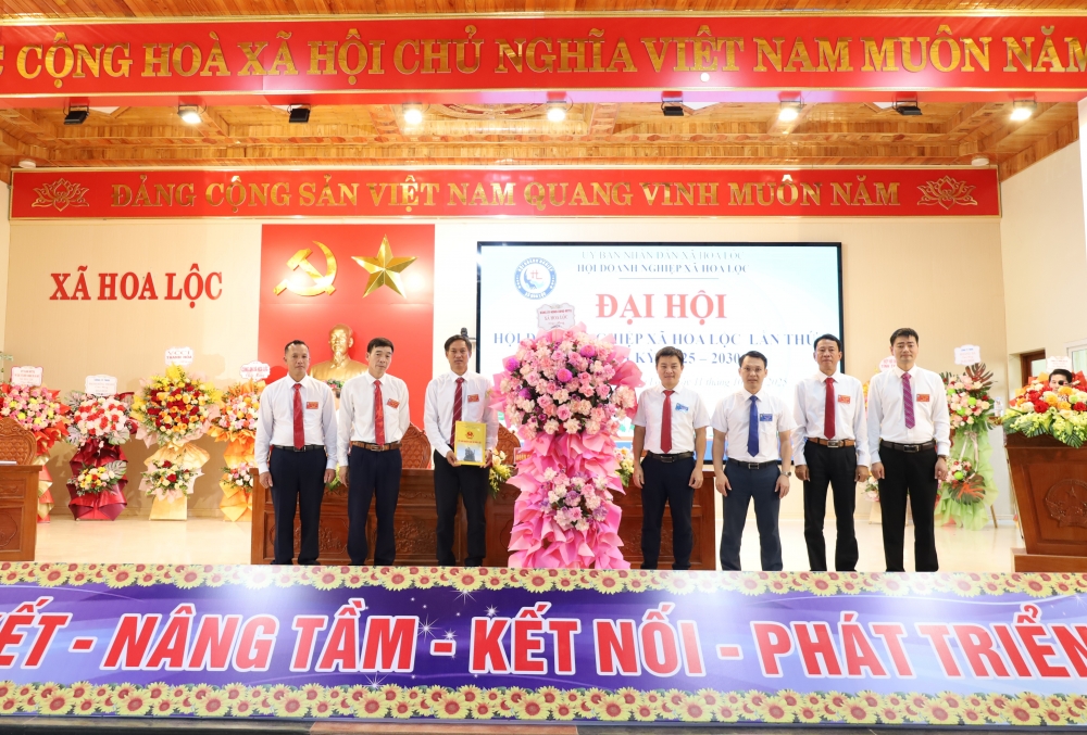 Doanh nghiệp xã Hoa Lộc dám nghĩ, dám làm để xây dựng quê hương giàu đẹp, văn minh