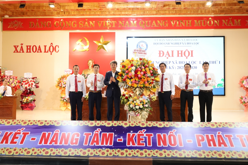 Doanh nghiệp xã Hoa Lộc dám nghĩ, dám làm để xây dựng quê hương giàu đẹp, văn minh