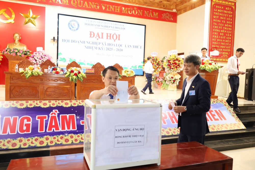 Doanh nghiệp xã Hoa Lộc dám nghĩ, dám làm để xây dựng quê hương giàu đẹp, văn minh