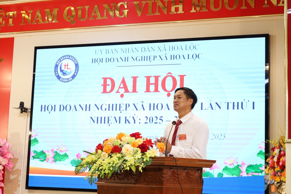 Doanh nghiệp xã Hoa Lộc dám nghĩ, dám làm để xây dựng quê hương giàu đẹp, văn minh