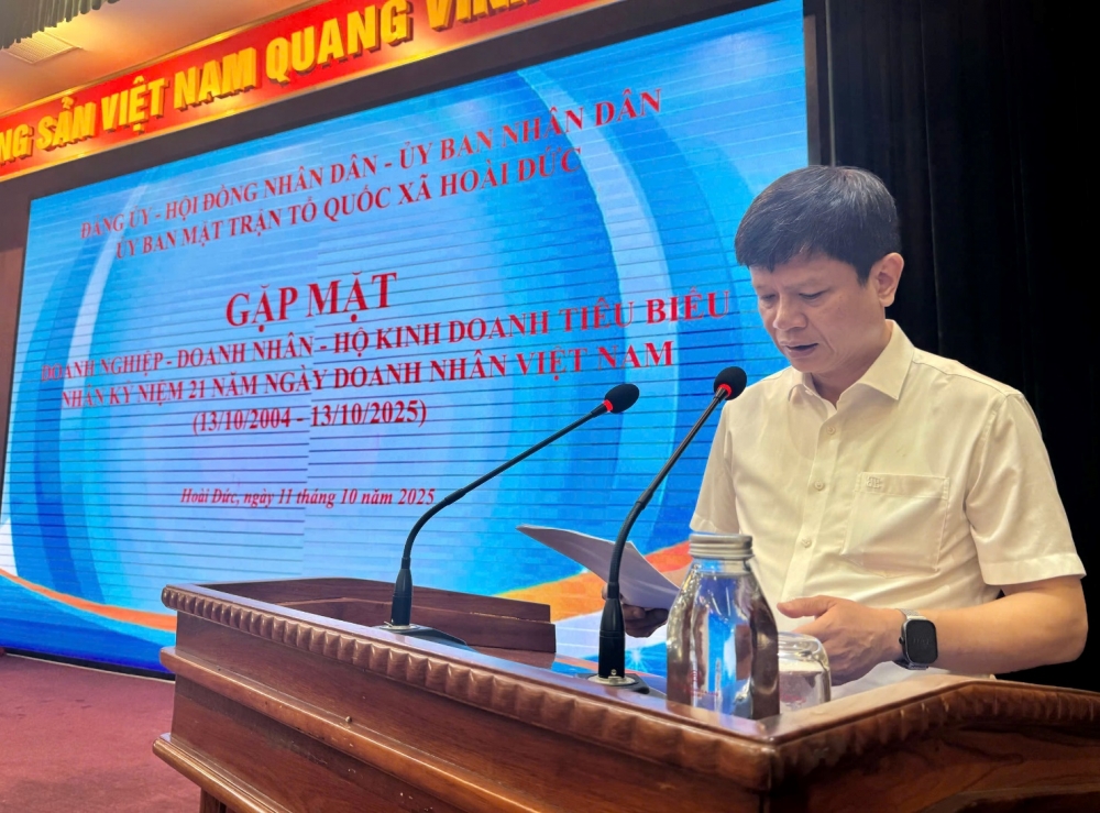 Xã Hoài Đức: Kiến tạo môi trường kinh doanh thuận lợi nhất cho các doanh nghiệp