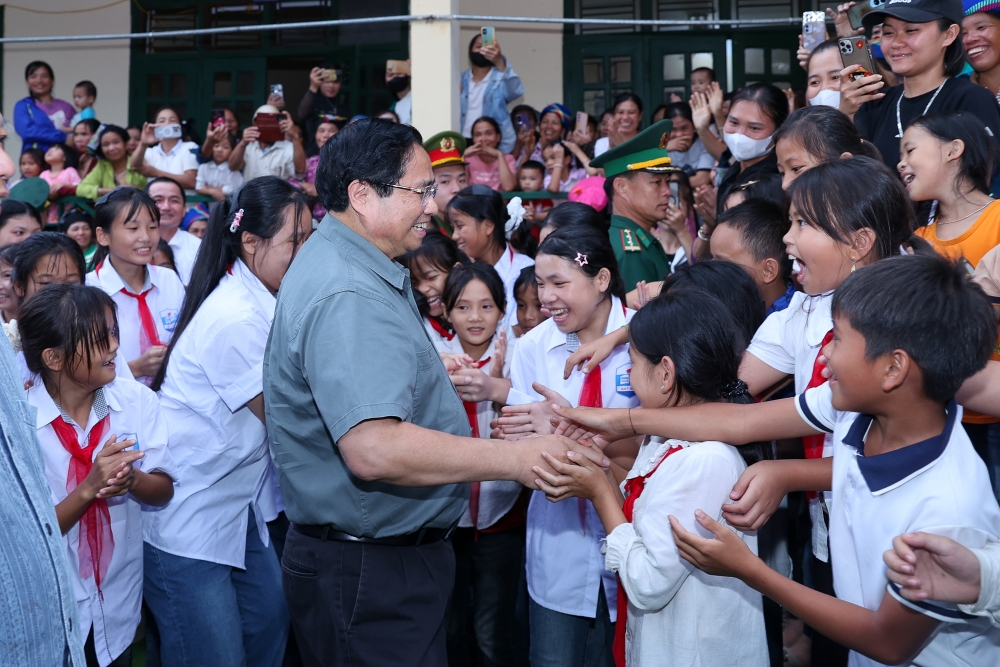 Thủ tướng dự lễ khởi công ngôi trường tại xã vùng núi cao biên giới Thanh Hóa Thủ tướng dự lễ khởi công ngôi trường tại xã vùng núi cao biên giới Thanh Hóa