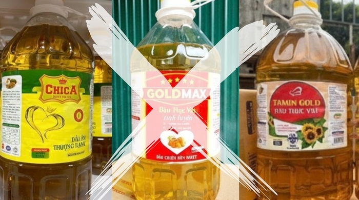 Cảnh báo phát hiện hàng loạt dầu ăn thực vật kém chất lượng, hàng giả