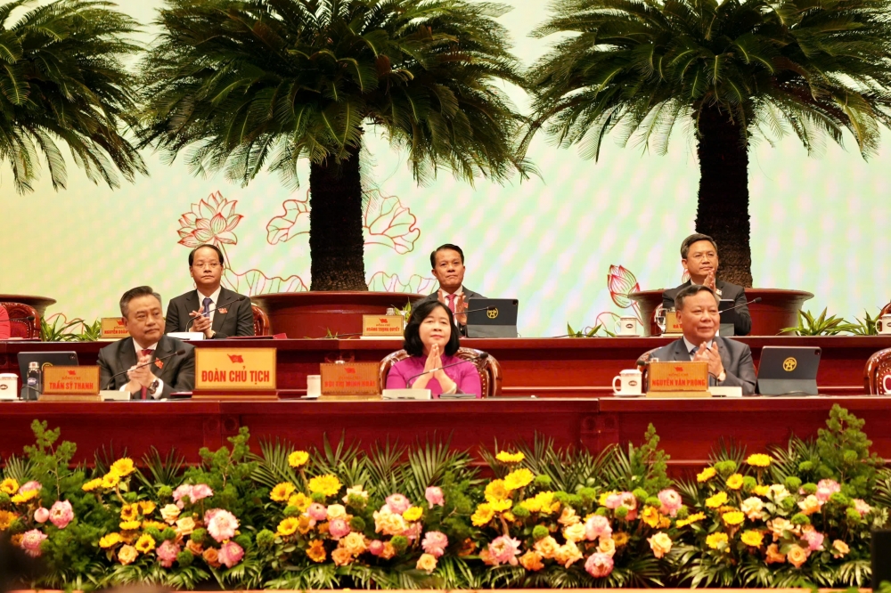 Đại hội Đại biểu Đảng bộ thành phố Hà Nội lần thứ XVIII chính thức khai mạc