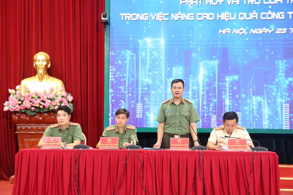 Tuổi trẻ Công an Thủ đô nói đi đôi với làm, không ngại việc mới, việc khó