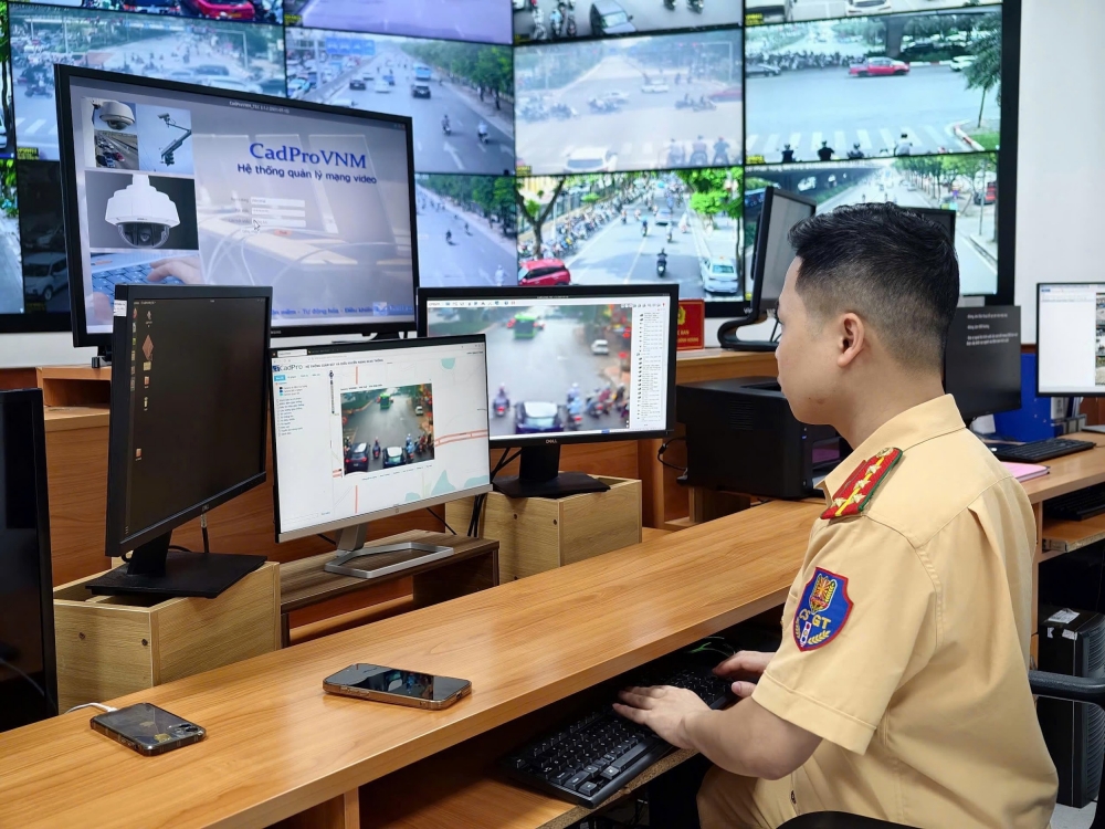 Công an Hà Nội lắp gần 1.900 camera AI, tất cả hoạt động từ tháng 12/2025