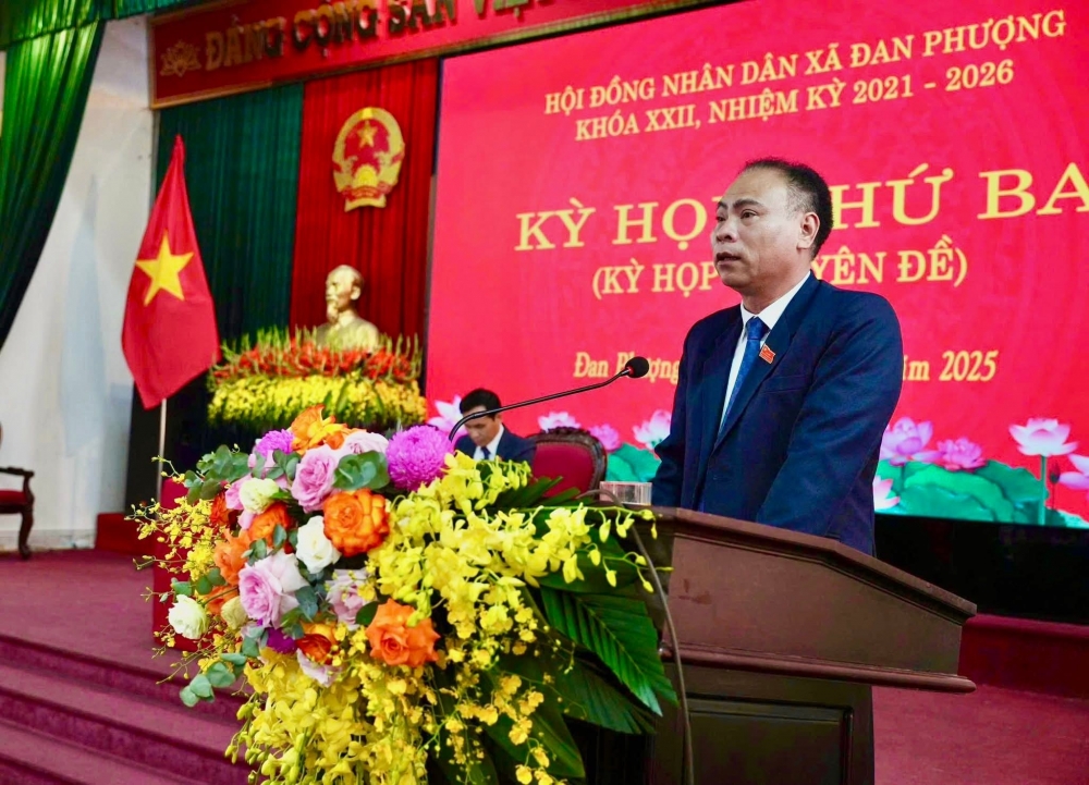 Một phó phòng tại Sở Xây dựng Hà Nội được bầu làm Phó Chủ tịch UBND xã Đan Phượng Một phó phòng tại Sở Xây dựng Hà Nội được bầu làm Phó Chủ tịch UBND xã Đan Phượng