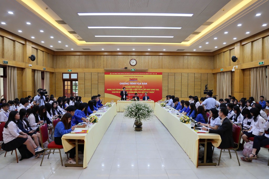 Thanh niên Thủ đô nâng cao trình độ khoa học công nghệ, đổi mới sáng tạo, chuyển đổi số góp phần đưa Thủ đô phát triển