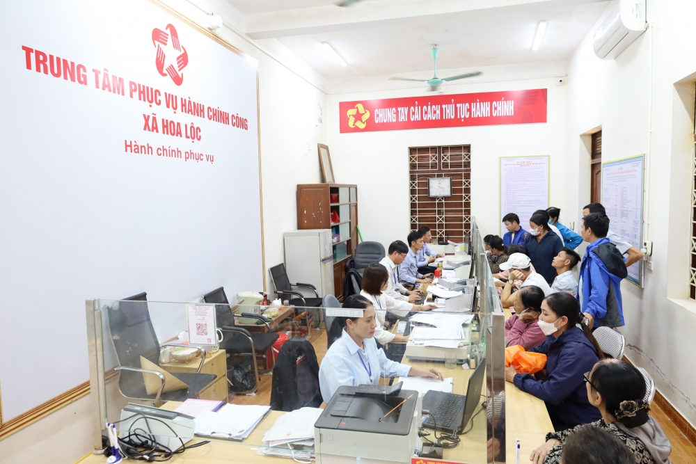 Xã Hoa Lộc: Lấy sự hài lòng và niềm tin của người dân làm thước đo hiệu quả cao nhất