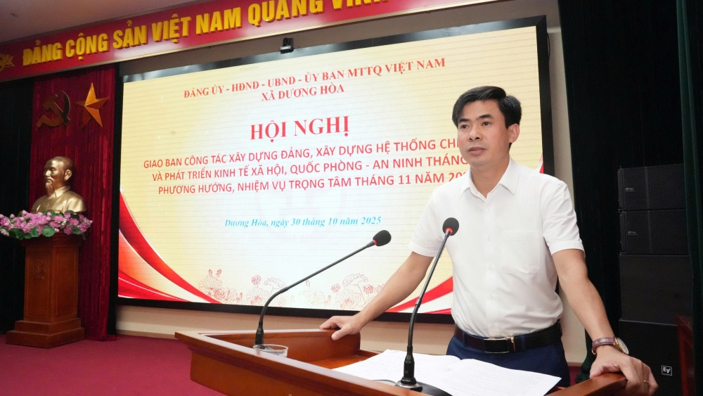 Xã Dương Hòa: Tốc lực cho các mục tiêu năm 2025 đã đề ra