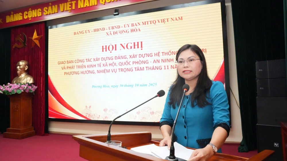 Xã Dương Hòa: Tốc lực cho các mục tiêu năm 2025 đã đề ra