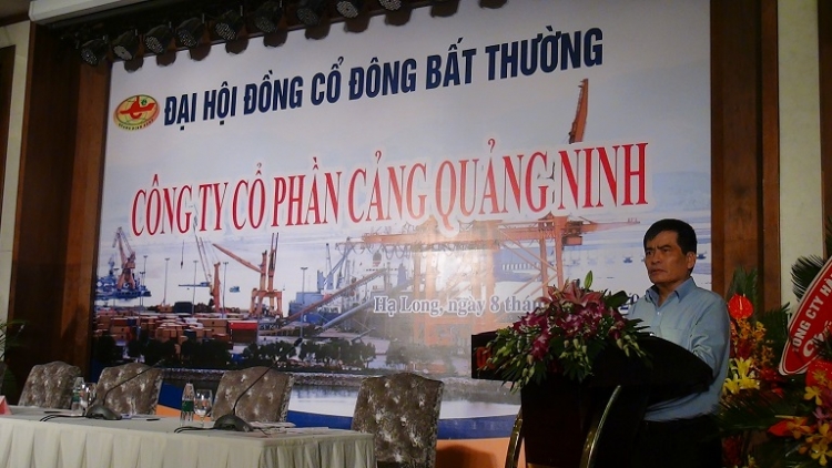 cong ty co phan cang quang ninh ban chui co phieu