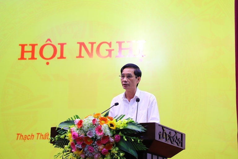 Huyện Thạch Thất tổ chức hội nghị xin ý kiến quy hoạch phân khu đô thị Hòa Lạc