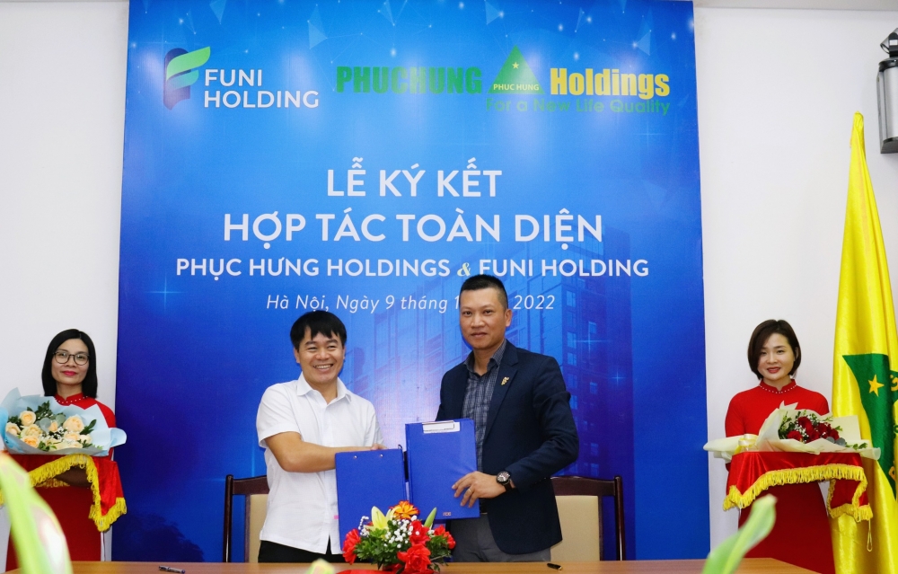 Phục Hưng Holdings và Funi Holding bắt tay hợp tác toàn diện