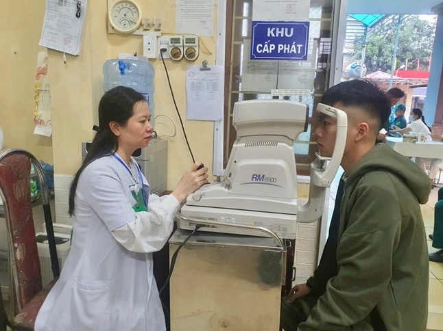 Xã Hoài Đức khám sơ tuyển sức khỏe nghĩa vụ quân sự năm 2026