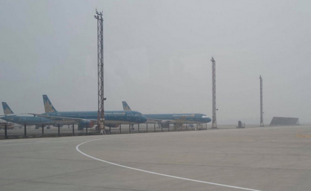 Ngừng tiếp thu tàu bay tại 5 sân bay ở miền Trung từ chiều 6/11 do bão số 13