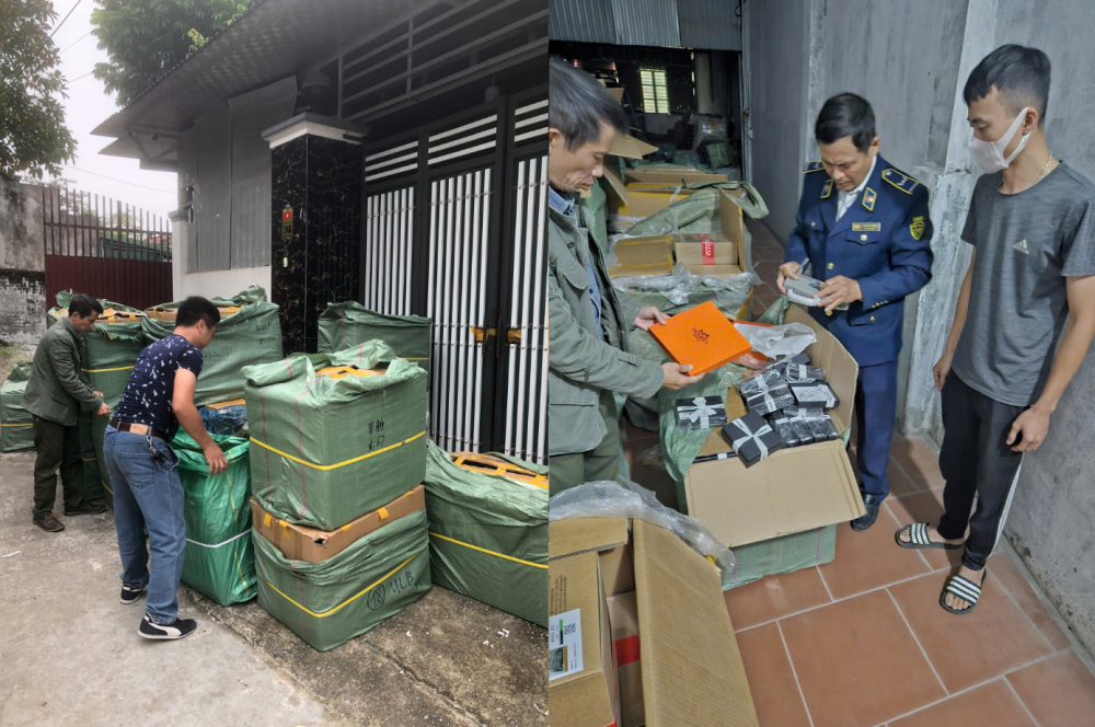 Quản lý thị trường Hà Nội phát hiện hơn 1.600 túi xách giả hàng hiệu