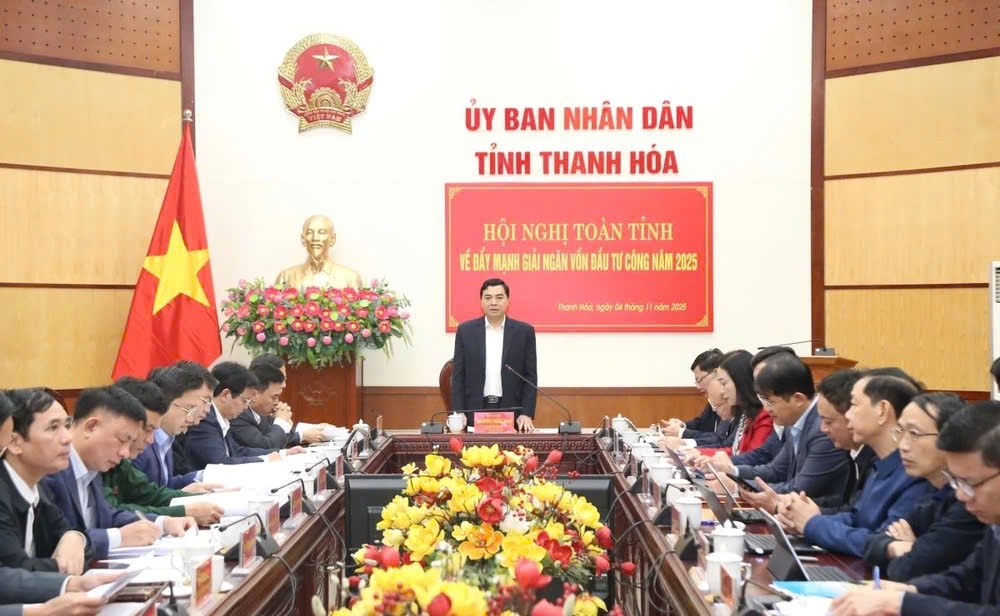 Chủ tịch tỉnh Thanh Hóa yêu cầu tăng tốc ngân vốn đầu tư công