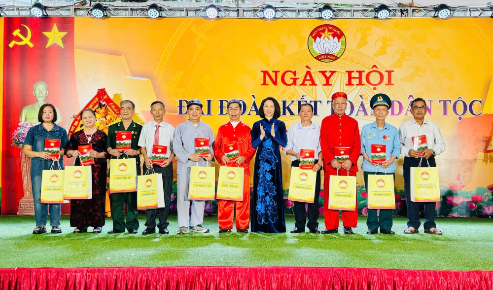 Lan tỏa tinh thần đại đoàn kết tại xã Hoài Đức