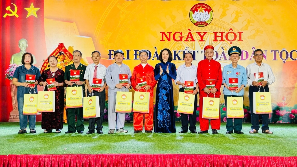 Lan tỏa tinh thần đại đoàn kết tại xã Hoài Đức