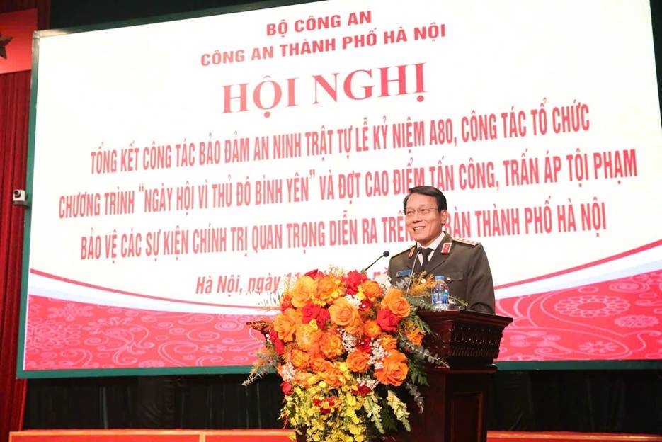 Khẳng định bản lĩnh, sức mạnh, uy tín và thương hiệu của Công an Thủ đô