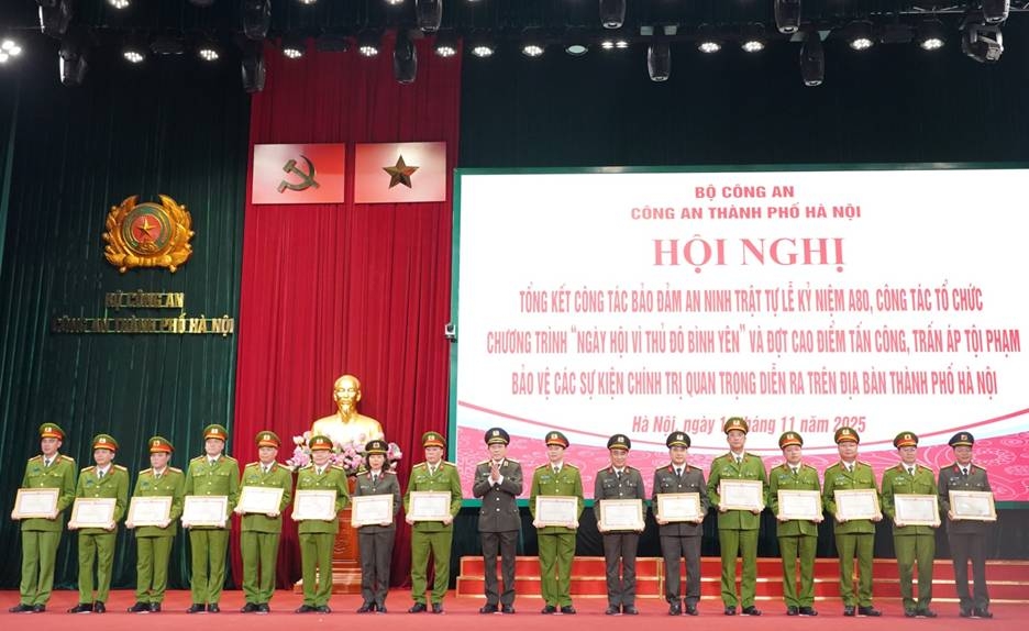 Khẳng định bản lĩnh, sức mạnh, uy tín và thương hiệu của Công an Thủ đô