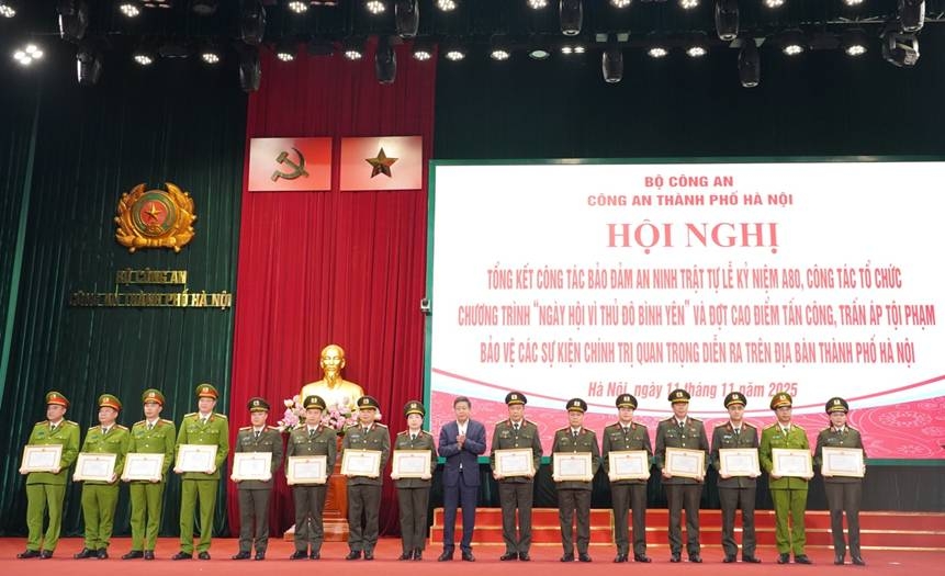 Khẳng định bản lĩnh, sức mạnh, uy tín và thương hiệu của Công an Thủ đô