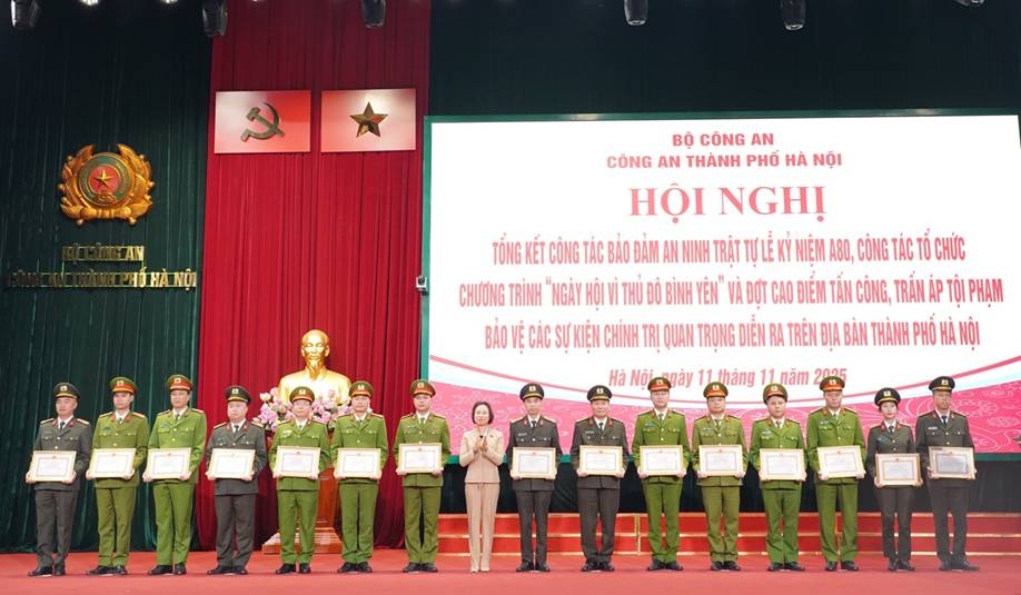 Khẳng định bản lĩnh, sức mạnh, uy tín và thương hiệu của Công an Thủ đô